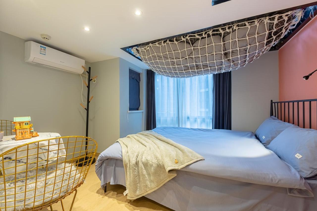Loft Apartment With Slide Hammock With Movie Viewing 항저우 외부 사진