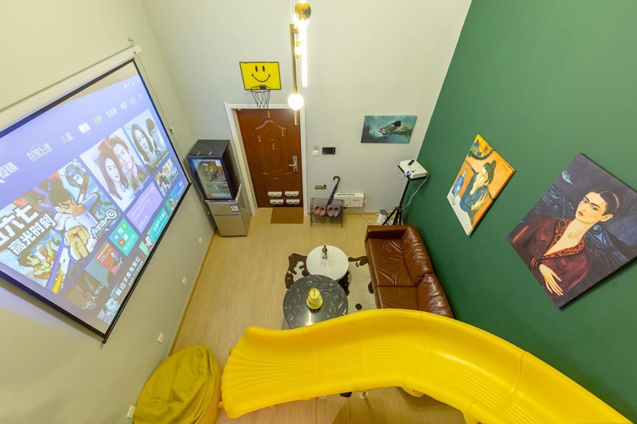 Loft Apartment With Slide Hammock With Movie Viewing 항저우 외부 사진