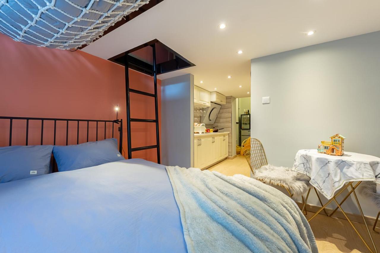 Loft Apartment With Slide Hammock With Movie Viewing 항저우 외부 사진