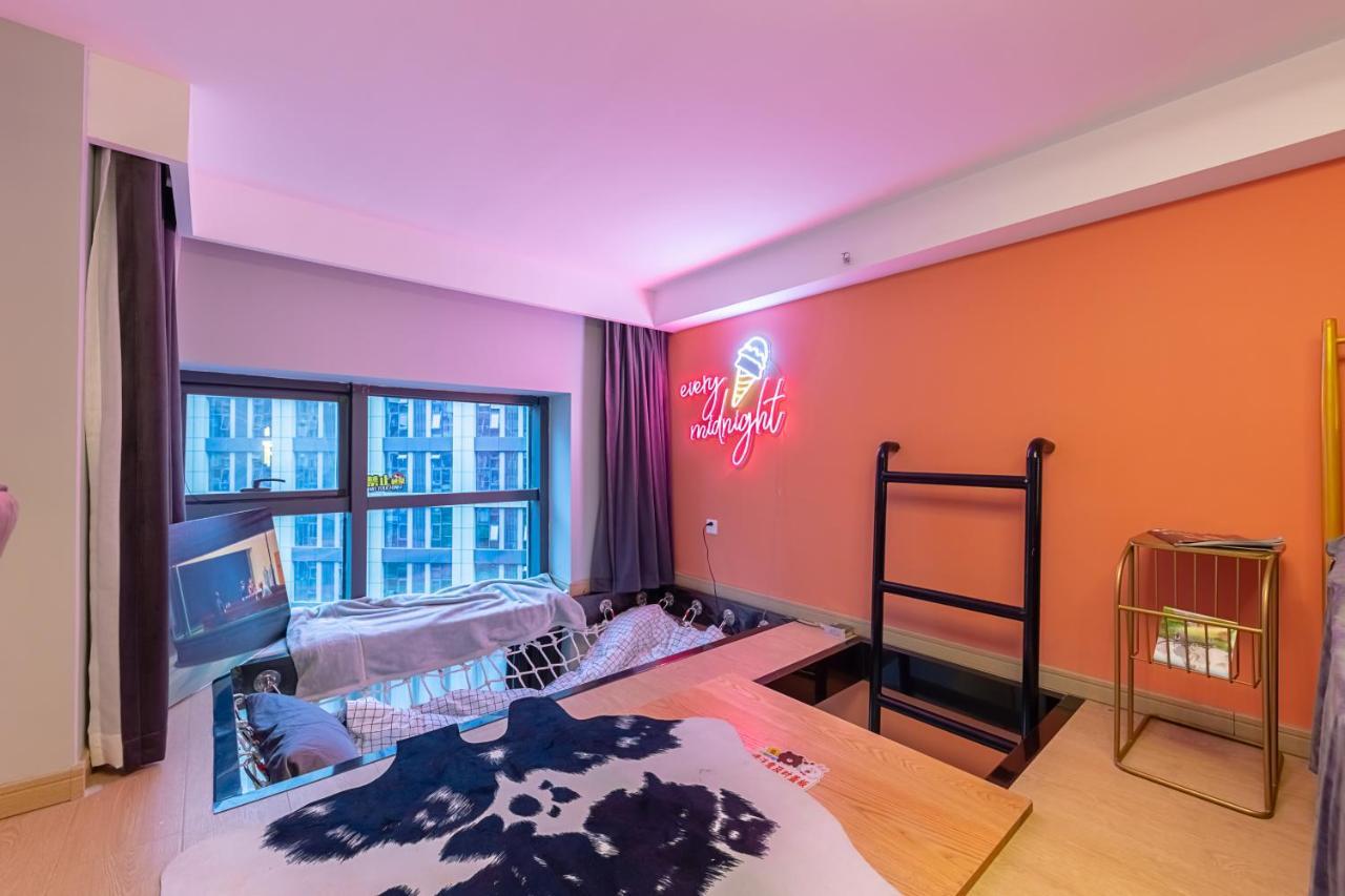 Loft Apartment With Slide Hammock With Movie Viewing 항저우 외부 사진