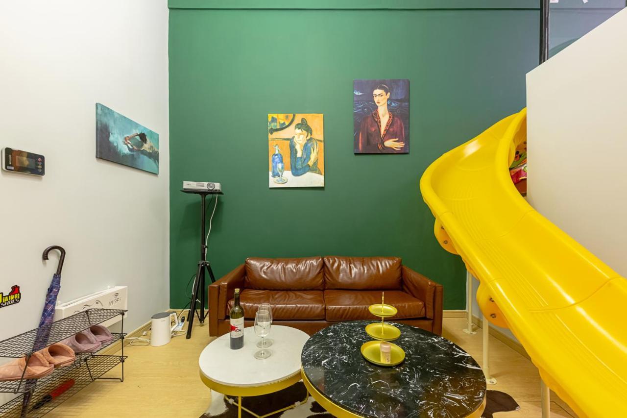Loft Apartment With Slide Hammock With Movie Viewing 항저우 외부 사진